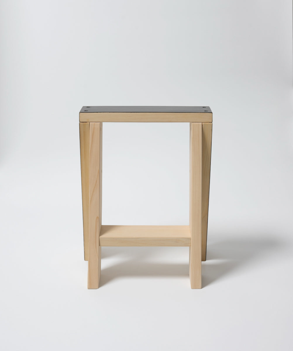 石巻工房|AA LOW STOOL 拭漆モデル