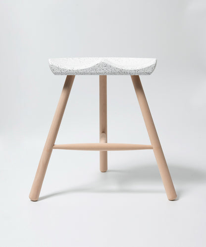 ACTUS｜シューメーカースツール 石目模様モデル