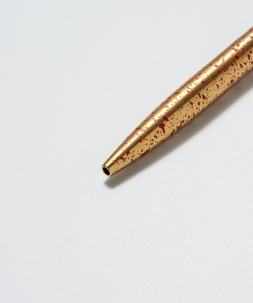 ANTERIQUE｜ボールペン 石目吹付モデル（赤）