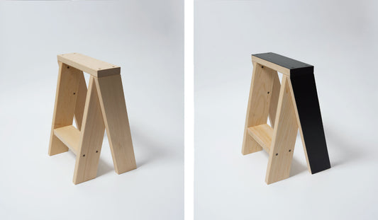 石巻工房｜AA LOW STOOL 吹付塗装モデル