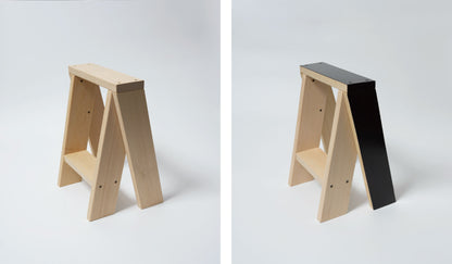 石巻工房｜AA LOW STOOL 拭漆モデル