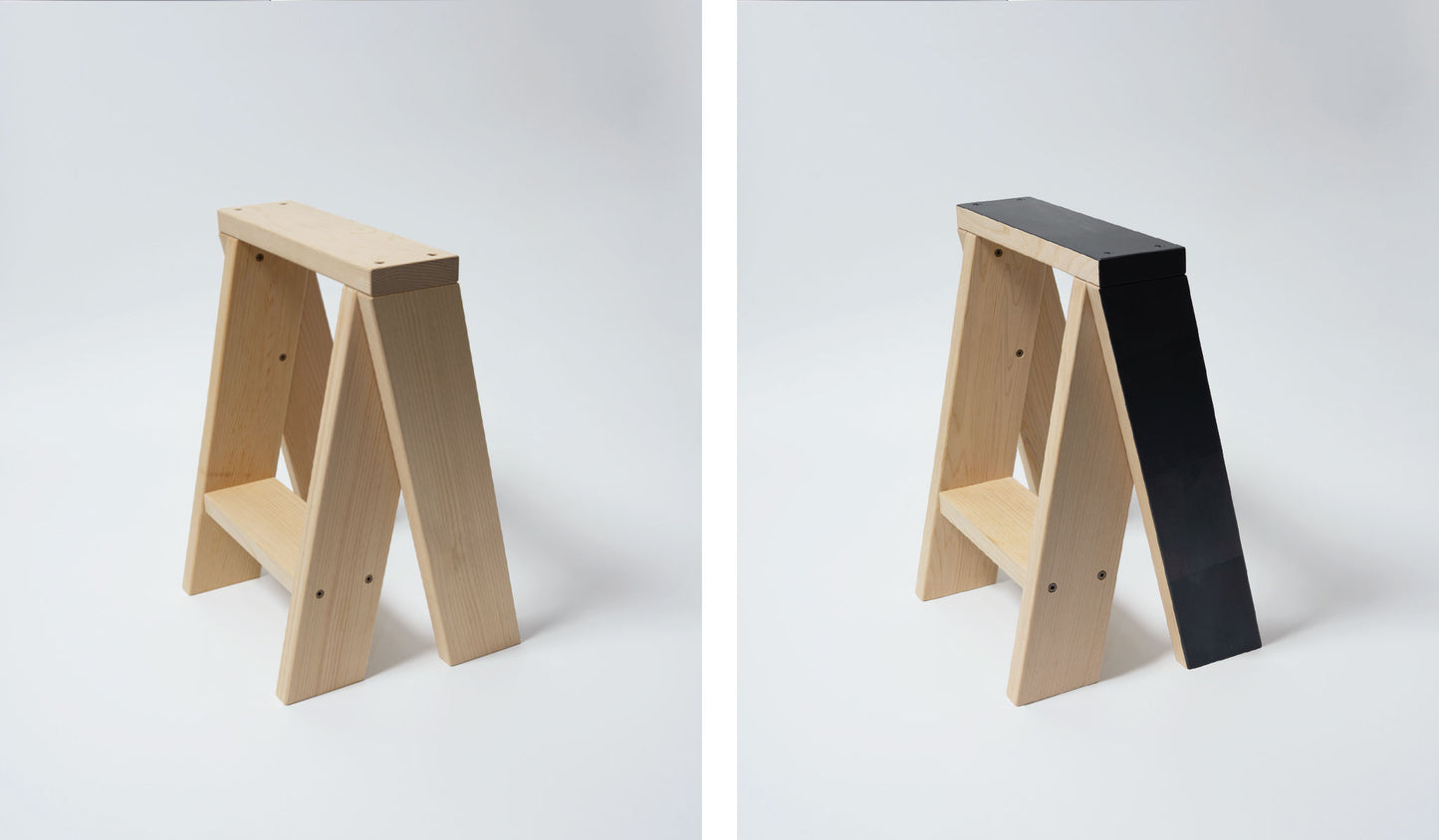 石巻工房｜AA LOW STOOL 黒箔モデル