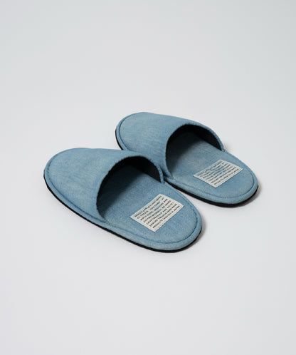 QUILTO｜EGG SLIPPER 藍染めモデル