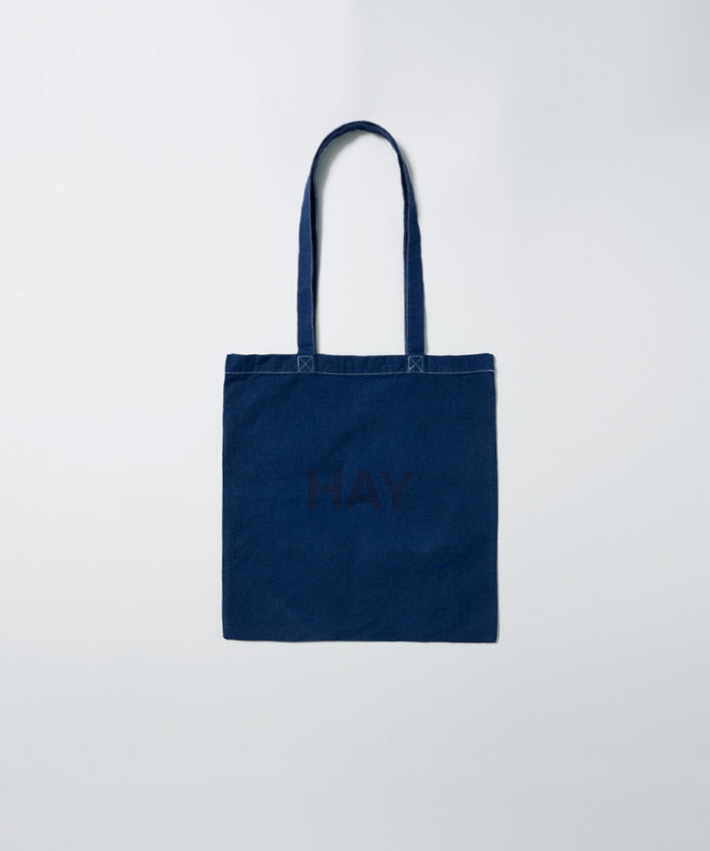 HAY｜TOTE BAG 藍染めモデル