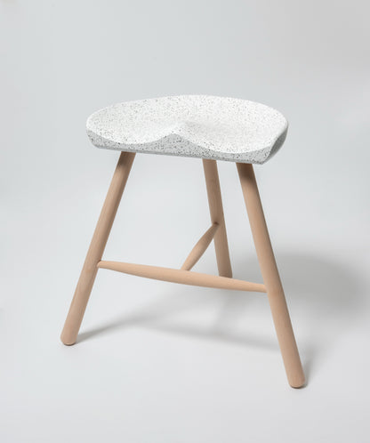 ACTUS｜シューメーカースツール 石目模様モデル